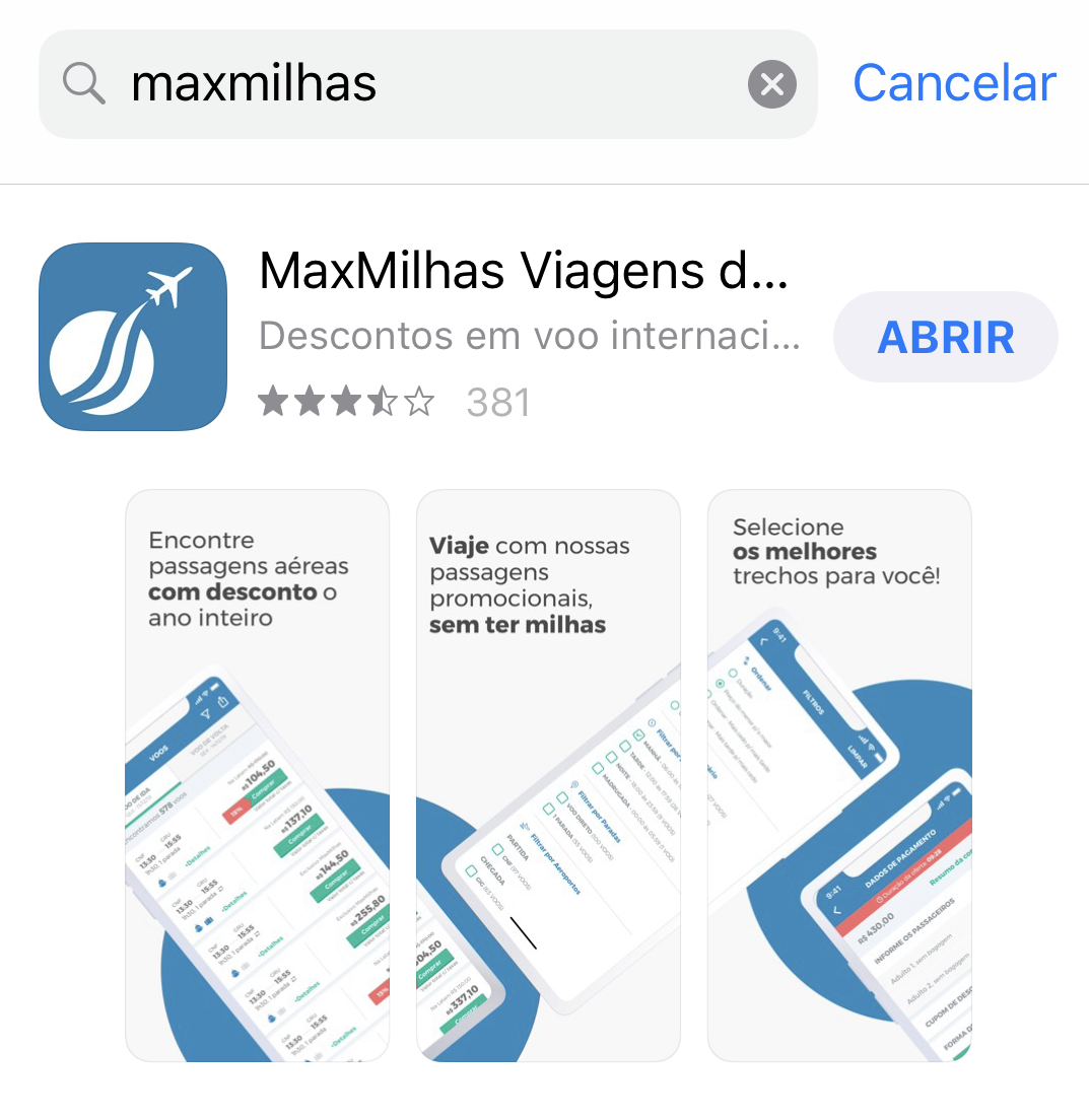 MaxMilhas: seu app de viagens – Apps on Google Play